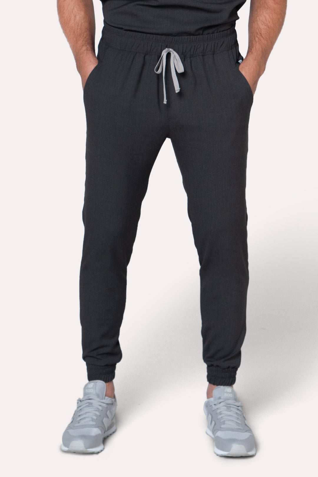Pantalón Skinny Gris Oxford
