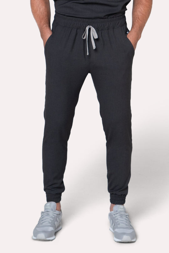 Pantalón Skinny Gris Oxford